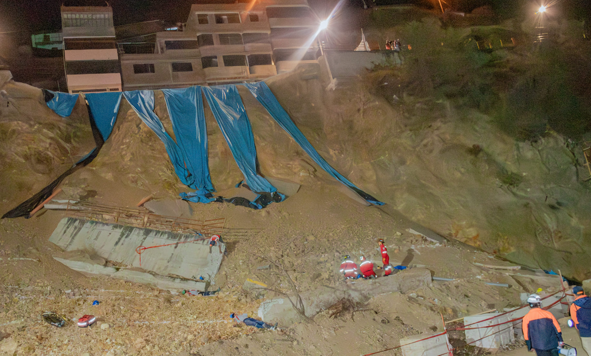 SIMULACRO NACIONAL MULTIPELIGRO CON DESLIZAMIENTO DE CERRO SE DESARROLLA CON ÉXITO EN ANDAHUAYLAS